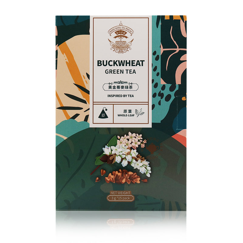 黃金蕎麥綠茶 原葉三角茶包